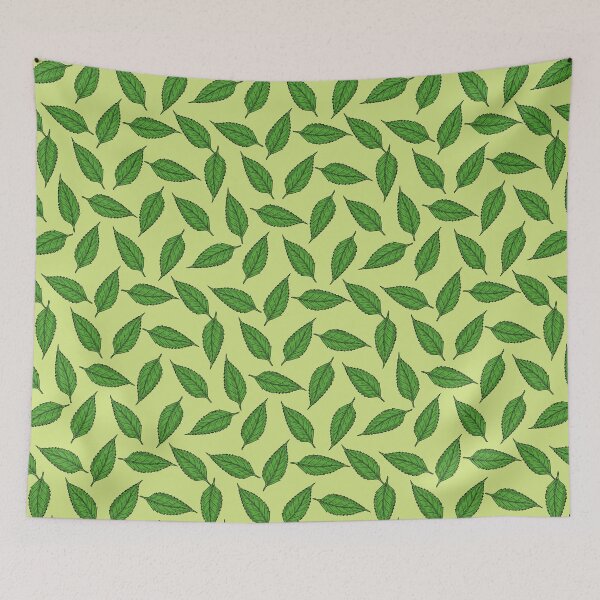 Item preview, Cannabaceae Green Leaves Pattern designed and sold by Foxicopter.