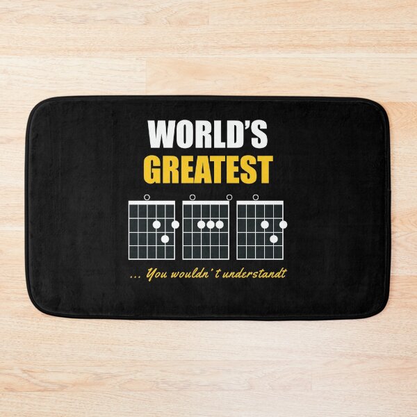 Item preview, F CHORD DAD GUITAR WORLD’S GREATEST DAD T-SHIRTS, HOODIES designed and sold by jozefds.