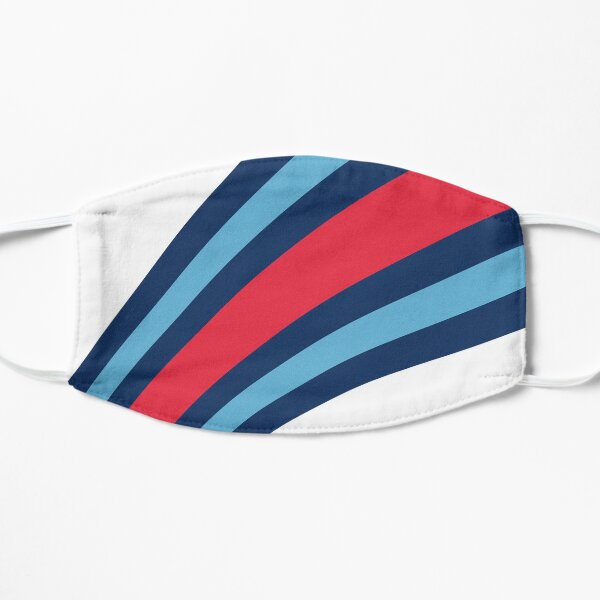 F1 Martini Stripes - Formule Un Masque sans plis