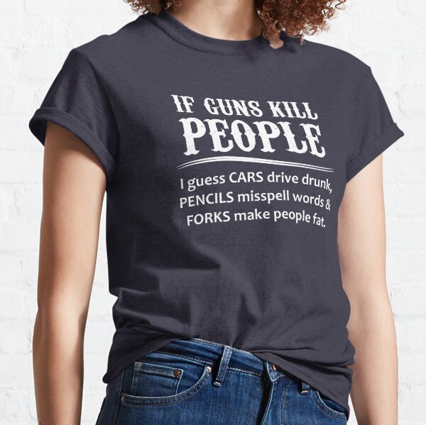 Heckler and Koch White Chest Logo T Shirt 2nd Amendment Pro Gun Rifle Pistol Tee