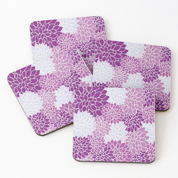 Item preview, Purple Flower pattern designed and sold by Mirnamar.
