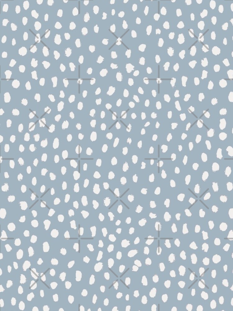 Blue Dalmatian Print by cait-shaw