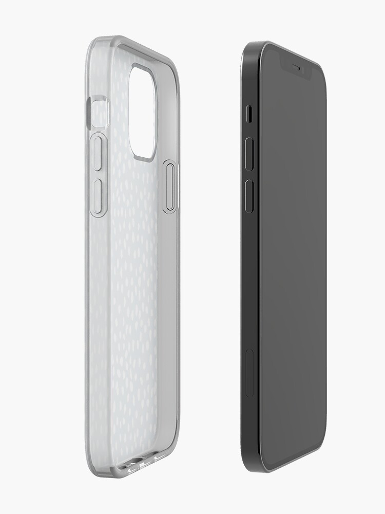Alternate view of Blue Dalmatian Print iPhone Case & Cover