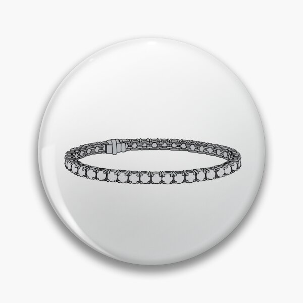 Item preview, tennis bracelet  designed and sold by diyadesigns.