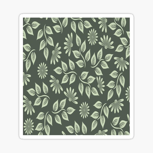 Item preview, Green Flower pattern designed and sold by Mirnamar.