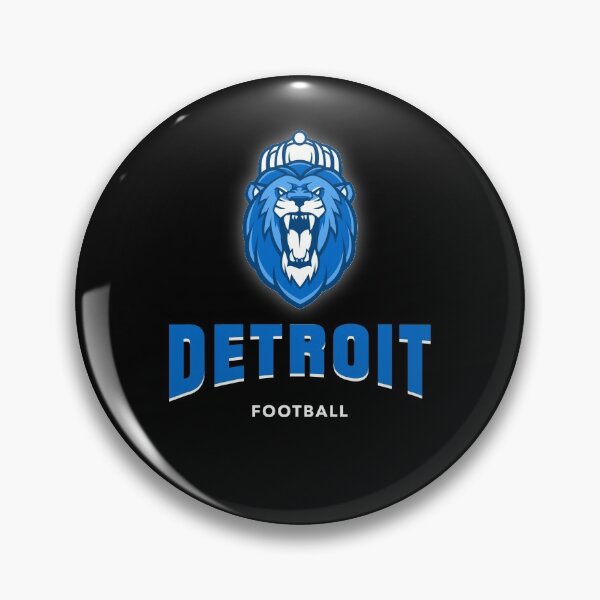 Artikelvorschau, Detroit Lions Fußball entworfen und verkauft von BVHstudio.