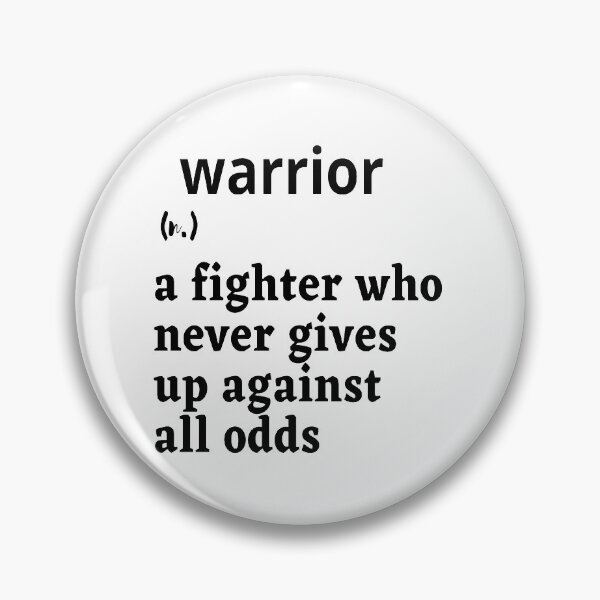 Item preview, Definition of a Warrior (White Background) designed and sold by Obeyesse.