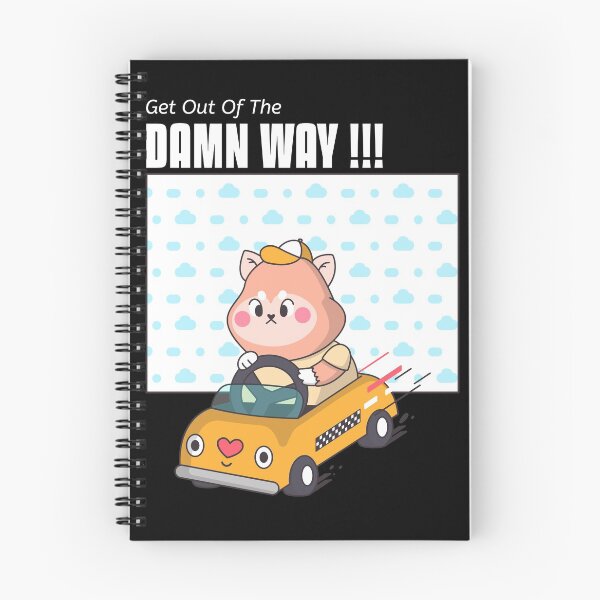 Item preview, Cartoon Cat Driving designed and sold by SoloDesignArt.