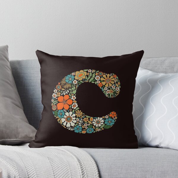 Item preview, Hippie Floral Letter C designed and sold by zeljkica.