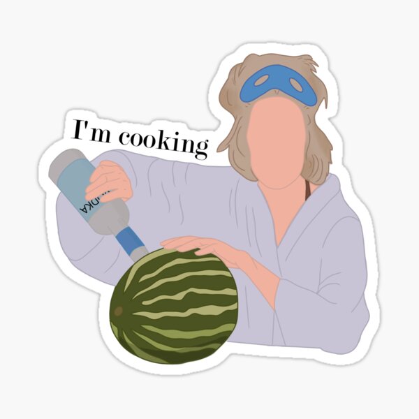 Grace and Frankie Vodka Watermelon Sticker