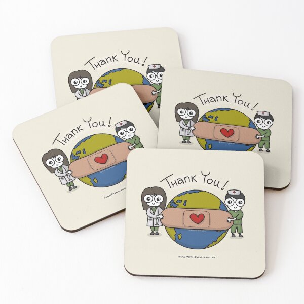 Item preview, Thank you Carers, Healthcare Workers, Heroes, Gratitude (Off-White) - mydoodlesateme designed and sold by mydoodlesateme.