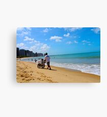 Beach in Brazil 2 Canvas Print