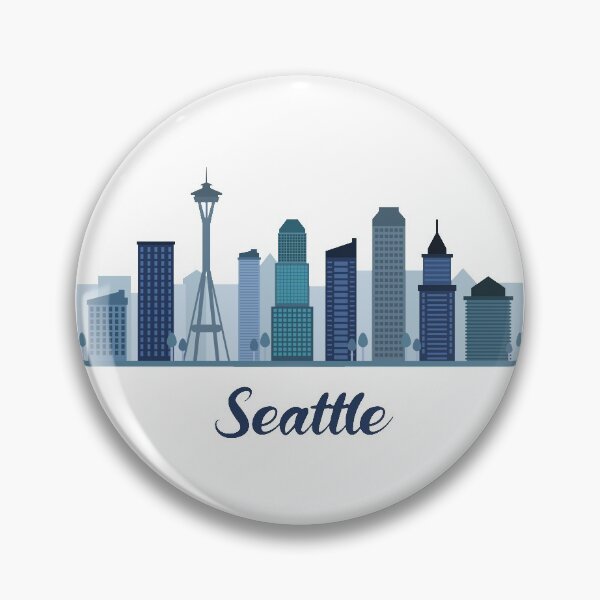 Item preview, Seattle Skyline designed and sold by YuliyaR.