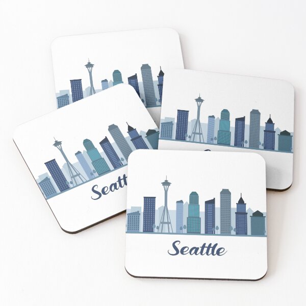 Item preview, Seattle Skyline designed and sold by YuliyaR.