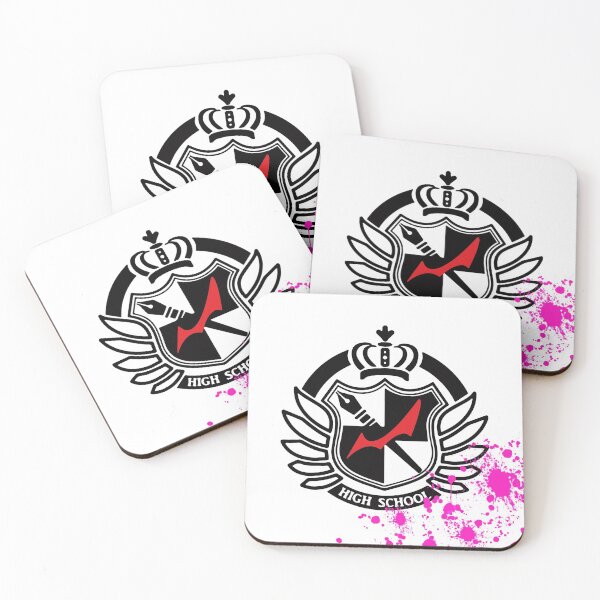 Item preview, Blood Splatter Hope's Peak Logo designed and sold by lunadoodless.