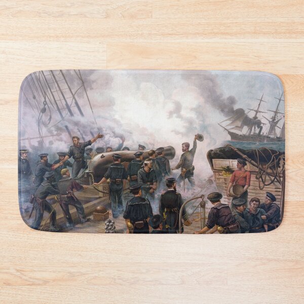 Item preview, Battle Between Kearsarge And Alabama -- Civil War  designed and sold by warishellstore.