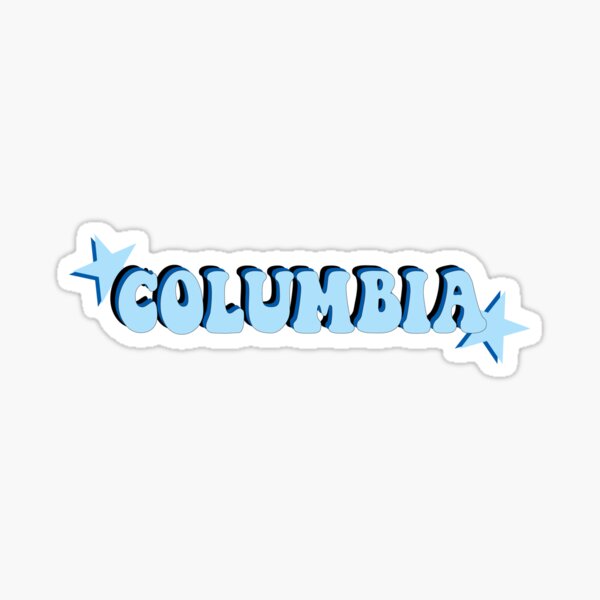 columbia Sticker