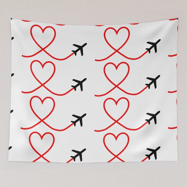 Item preview, heart painted by airplane  designed and sold by powerpointer.