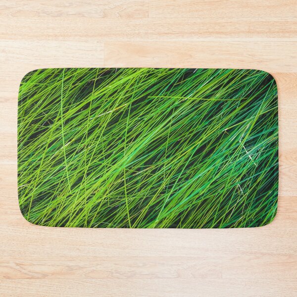 Item preview, closeup green grass field texture background designed and sold by Mrvell.