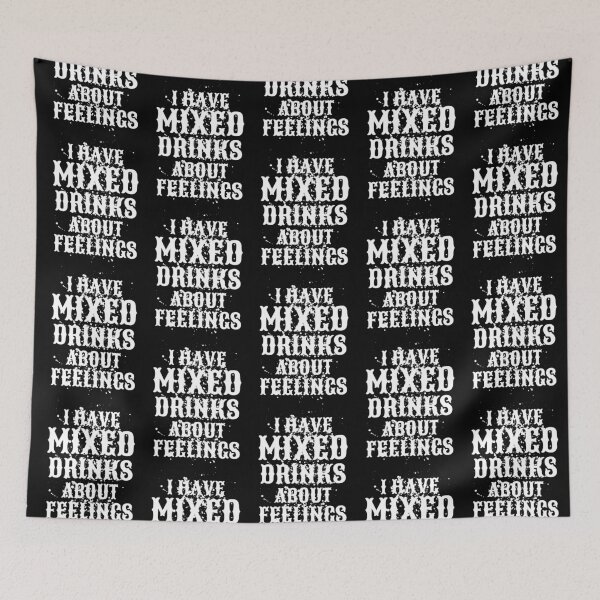 Item preview, Mixed Drinks About Feelings designed and sold by RIVEofficial.