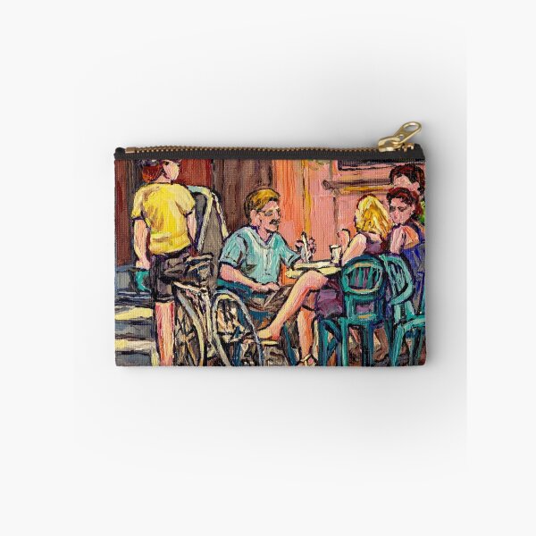Item preview, LUNCH AT THE TERRACE CAFE MONTREAL SUMMER DAY designed and sold by Carole  Spandau.