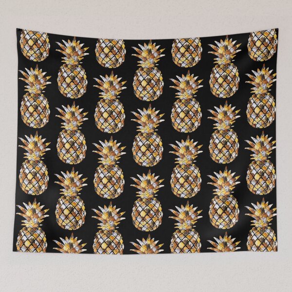 Item preview, Pineapple Cats - Ginger Cat Pattern - Cats in Pineapple designed and sold by mydoodlesateme.