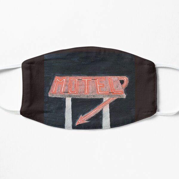 Neon Motel Sign Beckons You Mask