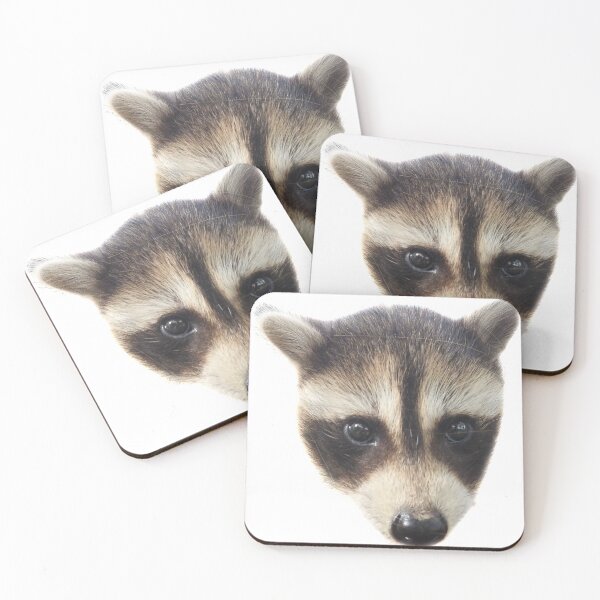 Item preview, Racoon face designed and sold by Stephanie  Skeem.