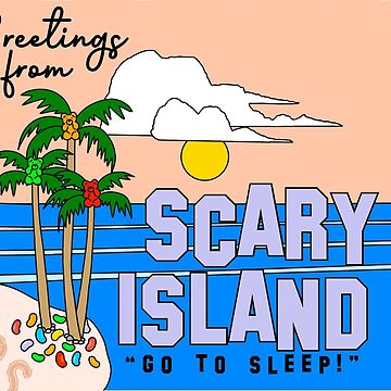 Artwork thumbnail, Greetings From Scary Island - The Peach Fuzz by Elizabeth Hudy