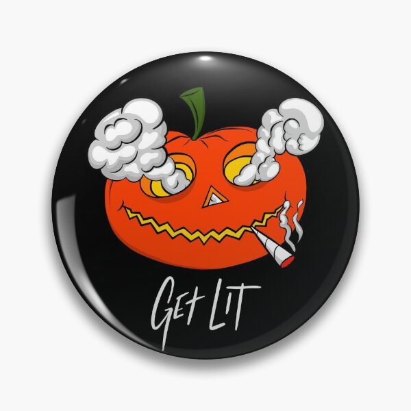 Item preview, Get Lit Pumpkin designed and sold by Casualigraphy.