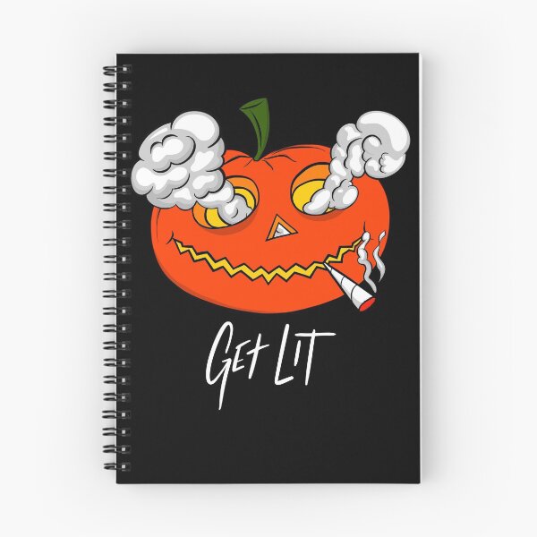 Item preview, Get Lit Pumpkin designed and sold by Casualigraphy.