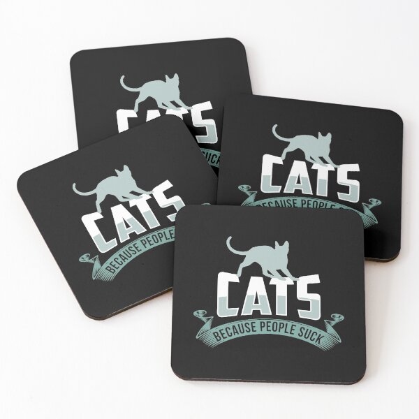 Item preview, Cats Because People Suck For Cat Lovers product designed and sold by AYDreamers.