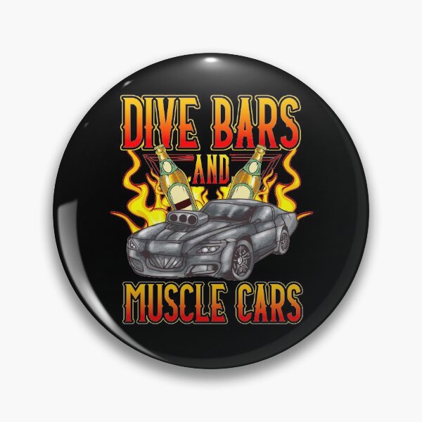 Item preview, Cool Dive Bars & Muscle Cars With Tuning Car designed and sold by UniQueensShop.
