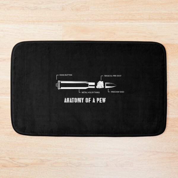 Item preview, 7,62 X 51 Mm 6,8 Mm Anatomy Of A Pew For Gun Lovers print designed and sold by AYDreamers.