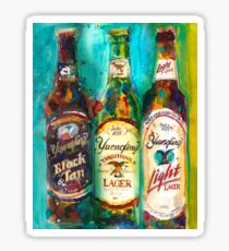 Yuengling Beer - Black and White, Lager and Light Beer Sticker