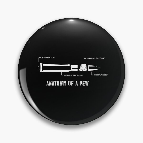 Item preview, 7,62 X 51 Mm 6,8 Mm Anatomy Of A Pew For Gun Lovers print designed and sold by AYDreamers.