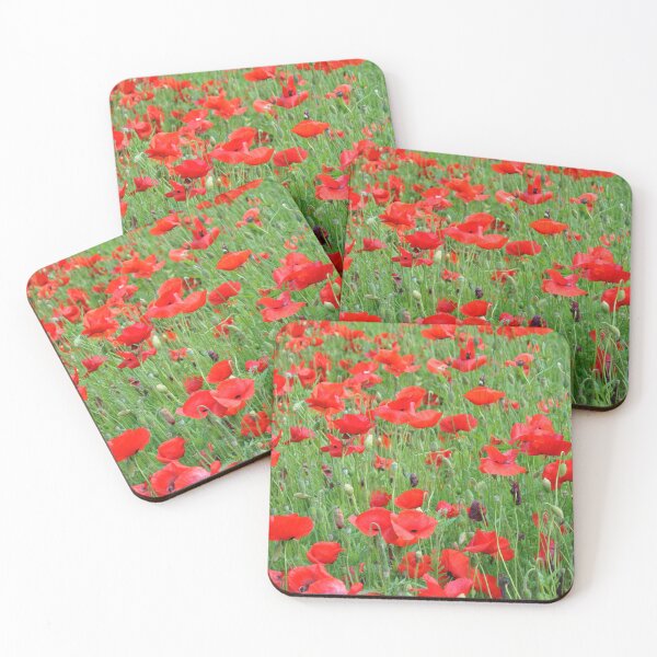 Item preview, Poppies and More Poppies in Red designed and sold by Tamara McDonnell.