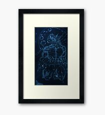 dark werewolf Framed Print