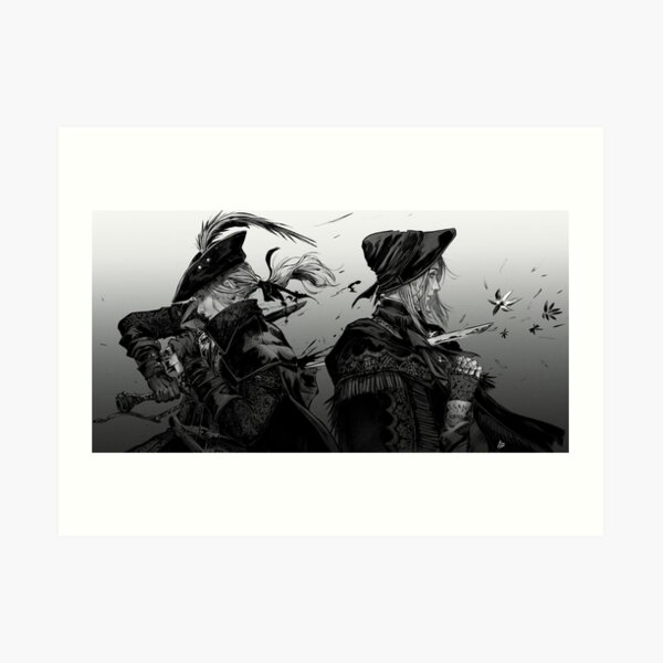Lady Maria & Doll Art Print