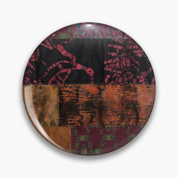 Item preview, Red textiles, mixed media, fiber artist designed and sold by djrunnels.