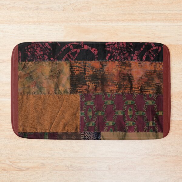 Item preview, Red textiles, mixed media, fiber artist designed and sold by djrunnels.