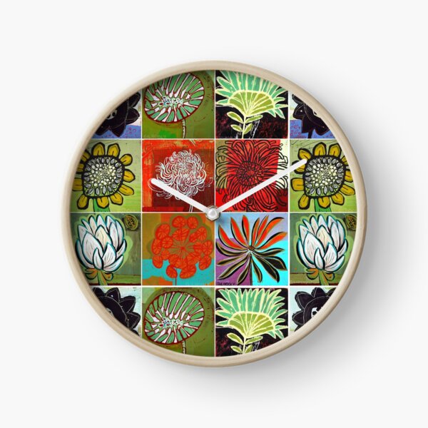 Big Bloomers-2 Clock