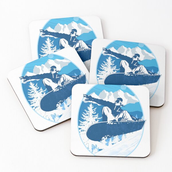 Item preview, Snowboard in Moonlight designed and sold by hickhopshop.