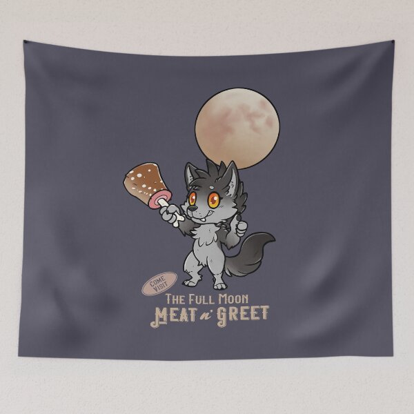 Item preview, Werewolf Meat n' Greet designed and sold by GrumpyGryphon.
