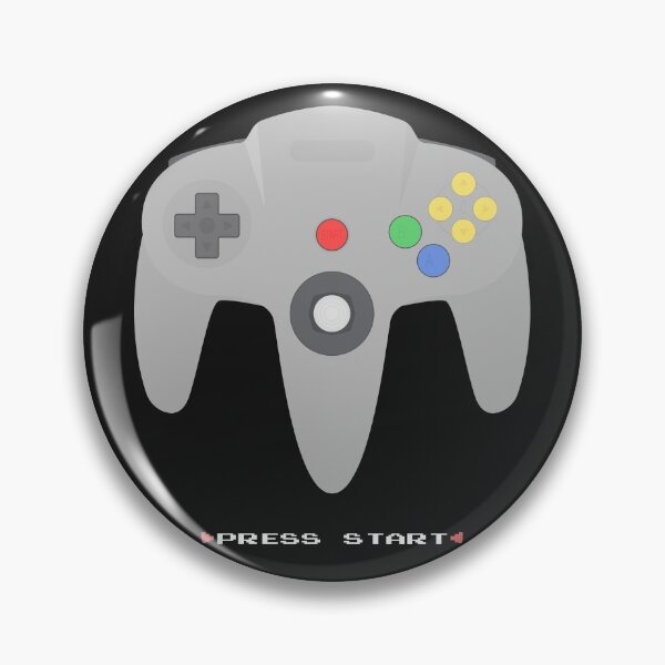 Item preview, Press Start N64 (black) designed and sold by animinimal.