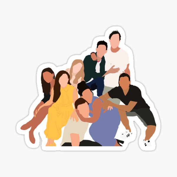 The Flash Cast Sticker