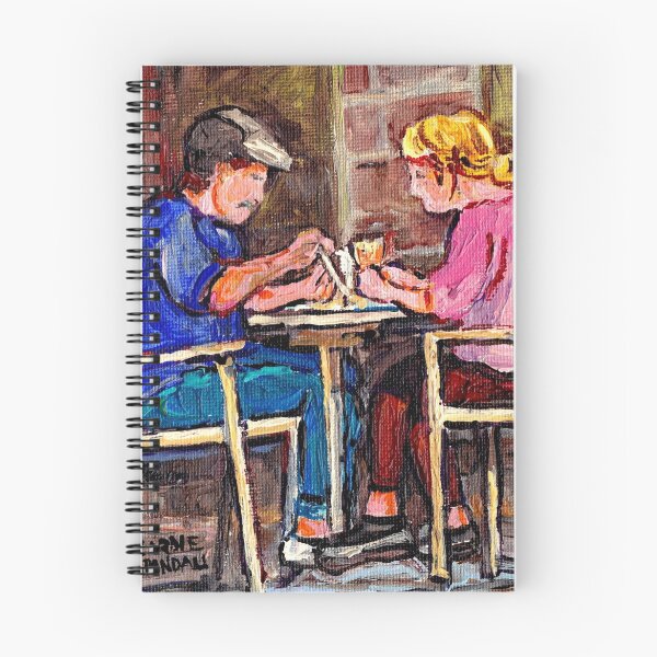 Item preview, ORIGINAL MONTREAL ART SIDEWALK CAFE BREAKFAST IN THE CITY designed and sold by Carole  Spandau.