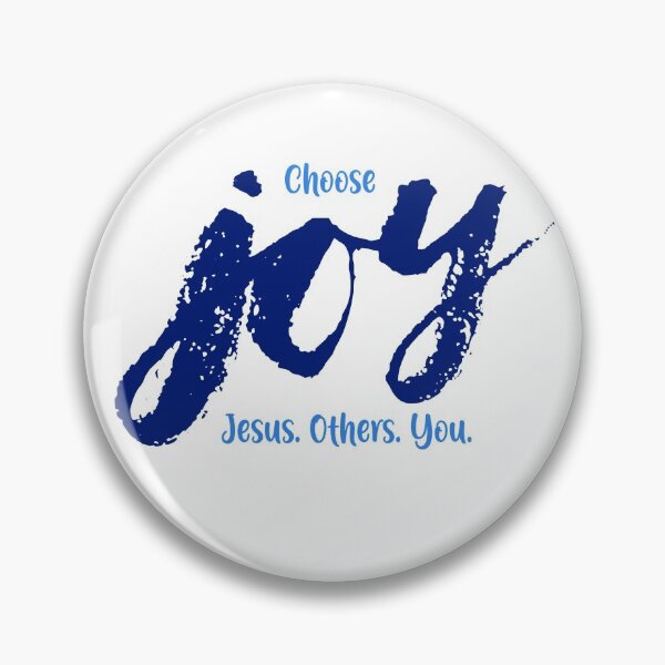 Item preview, Choose Joy - blueberry designed and sold by Cane & Abel Creations ..