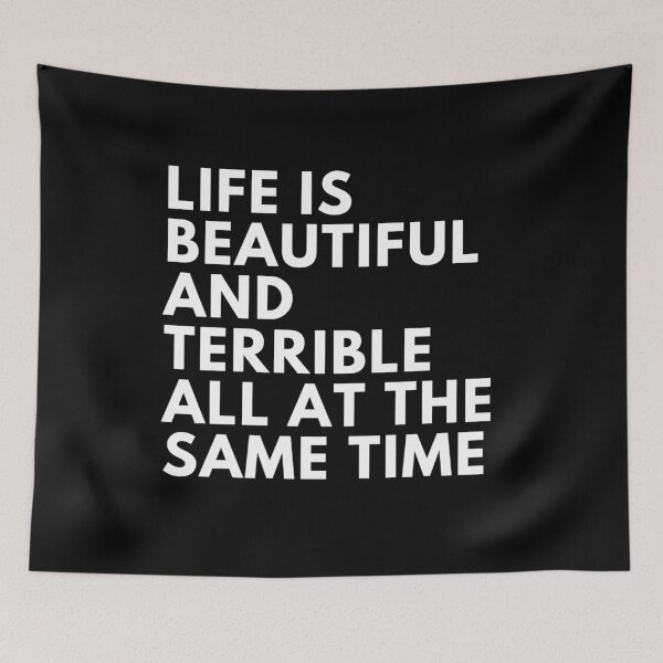 Item preview, life is beautiful - sara lance quote - legends of tomorrow designed and sold by LoseL.