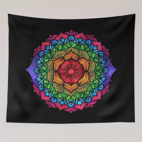 Item preview, 7 Chakra Mandala Design designed and sold by serenaking.